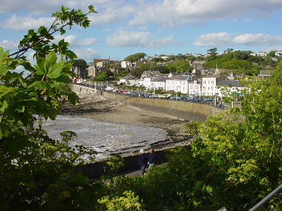 The seafront at Clevedon