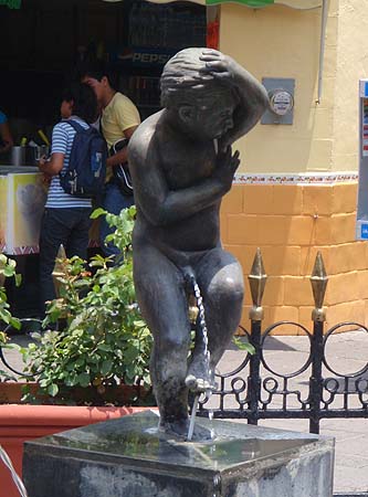 Urinating Statue
