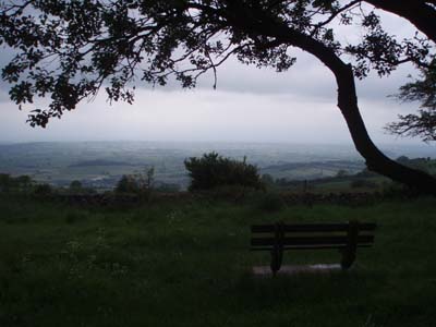 View from the Mendips
