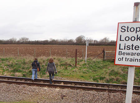 Crossing the Railway - Stop, Look, Listen