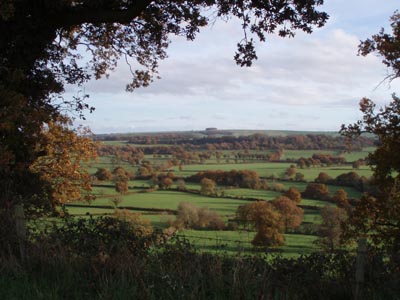 View from the ridge above Potterne