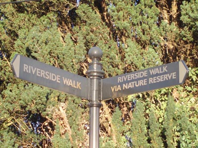 To Melksham's Riverside walk