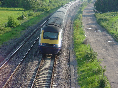 An Intercity 125 from Bristol to London